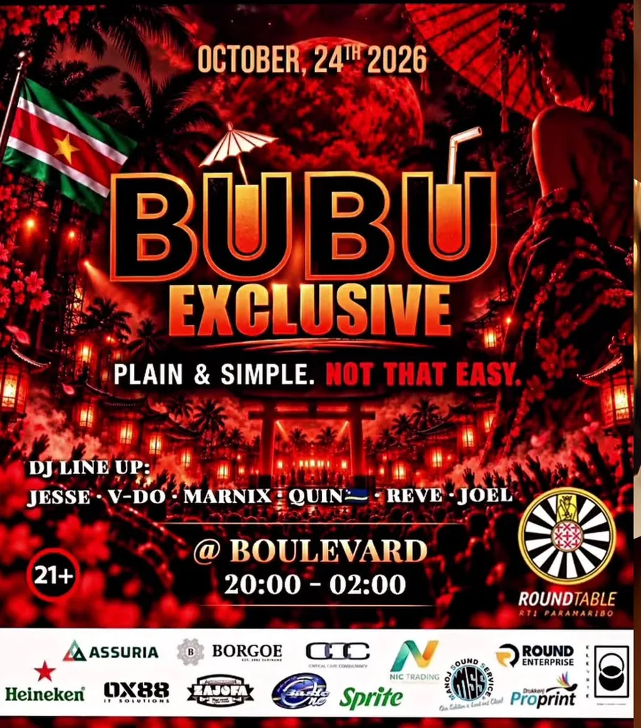 Flyer for Bubu Exclusive