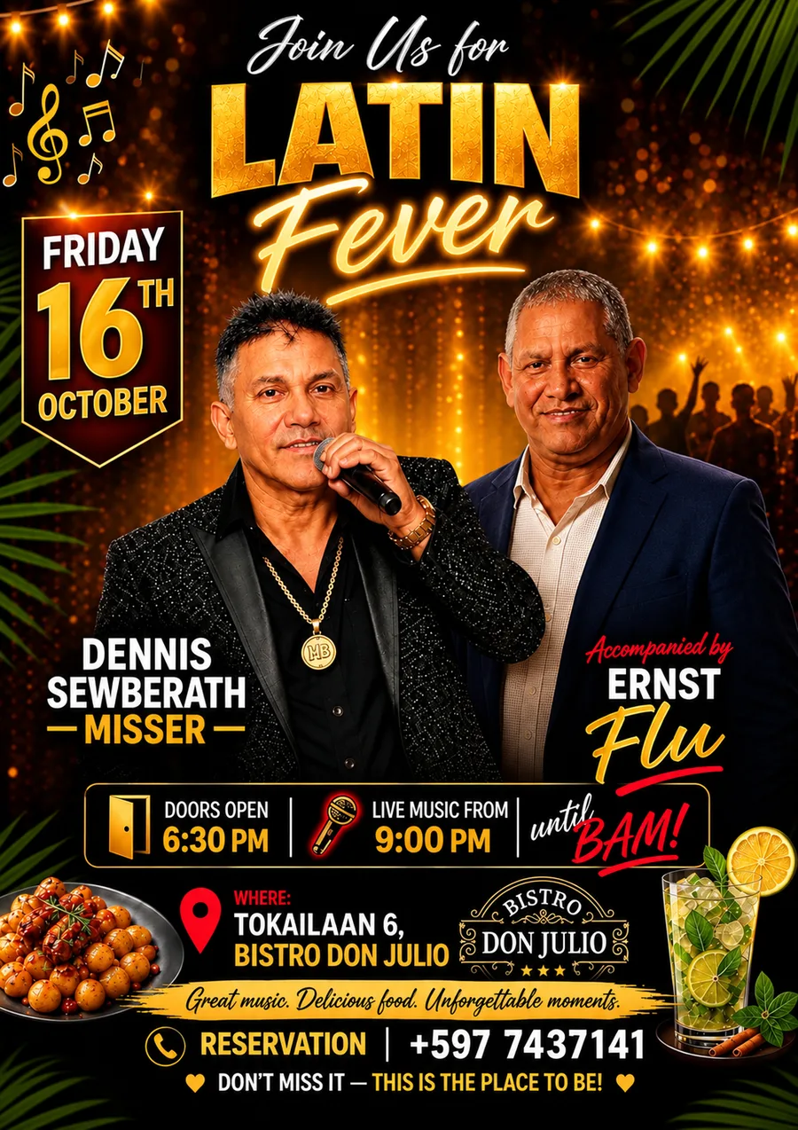 Flyer for Latin Fever
