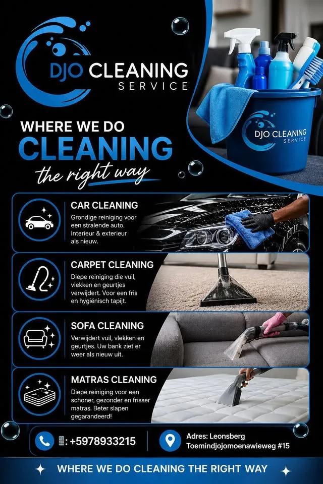 Djo Cleaning Service in Paramaribo