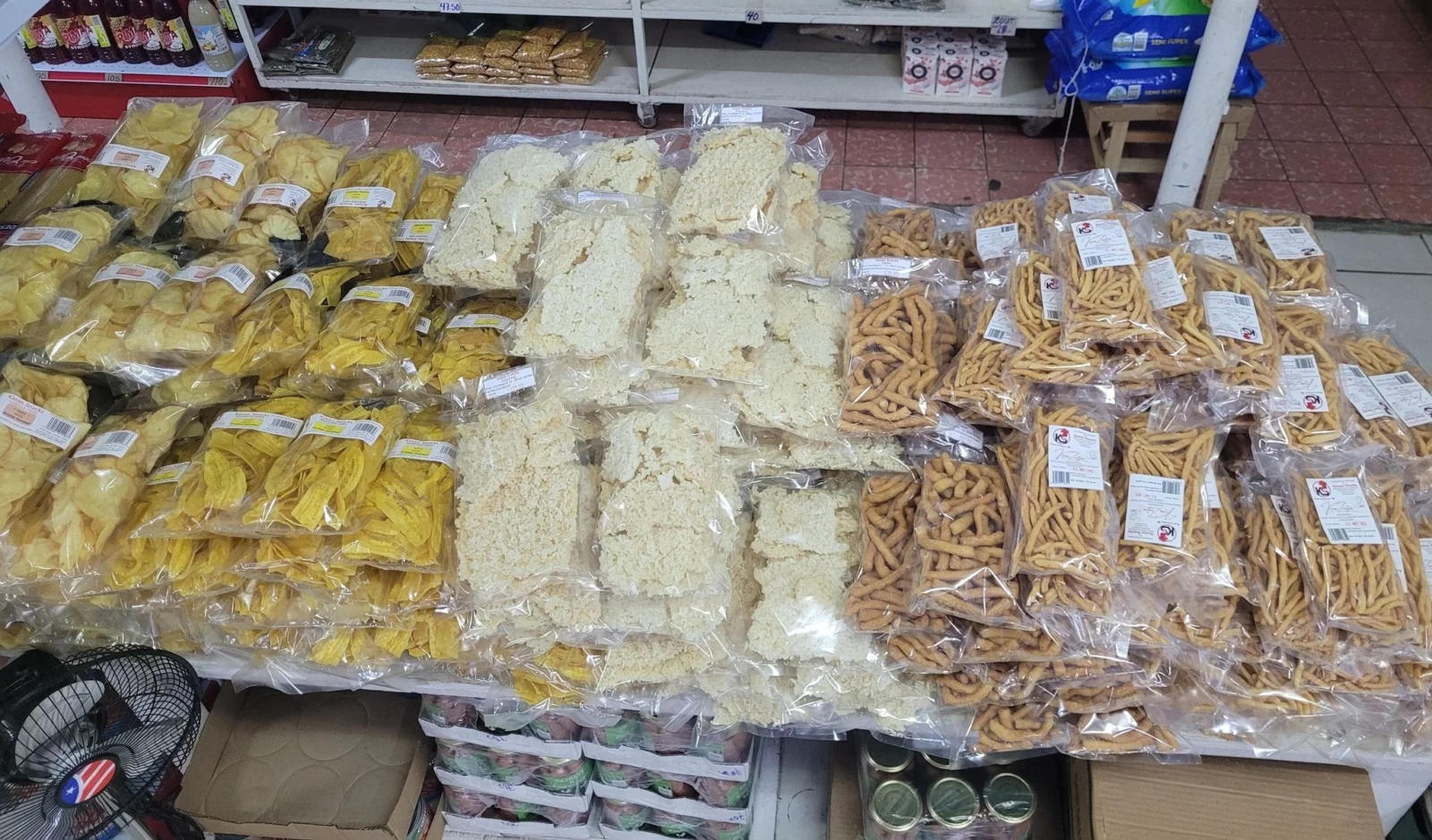 Kasan Snacks, Food in Wanica