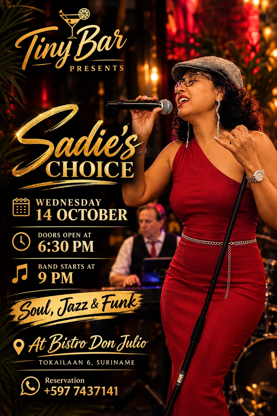 Flyer for Sadie's Choice