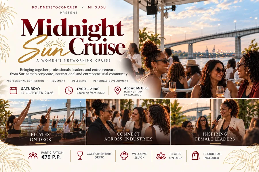 Flyer for Midnight Sun Networking Cruise