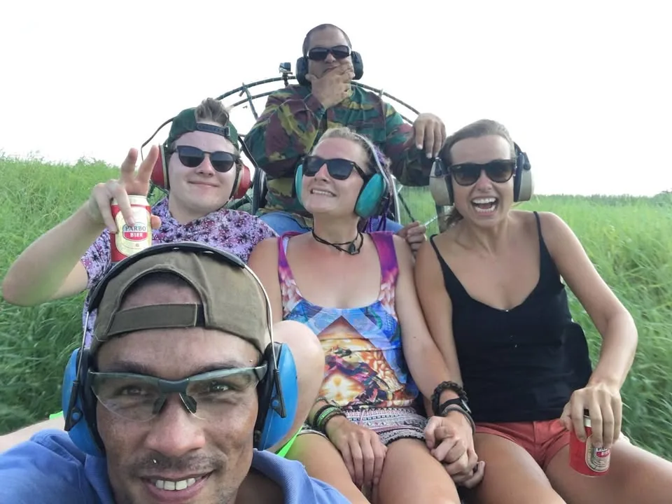 Airboat Tours Suriname in Paramaribo