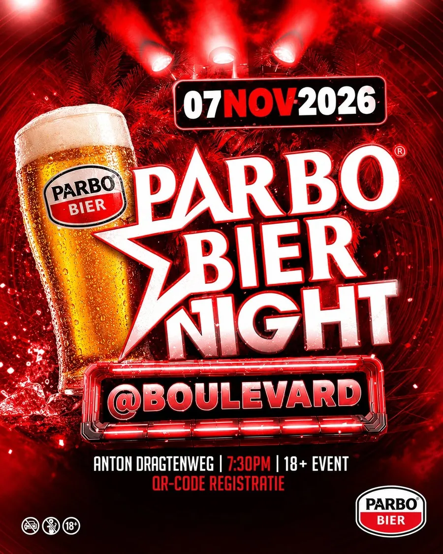 Parbo Bier Night 宣传海报