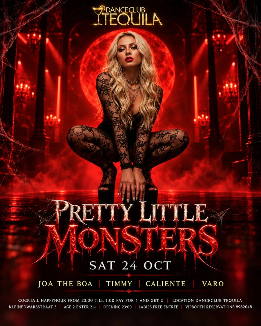 Flyer for Pretty Little Monsters
