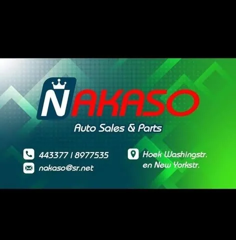 Nakaso Auto & Parts Sales in Paramaribo