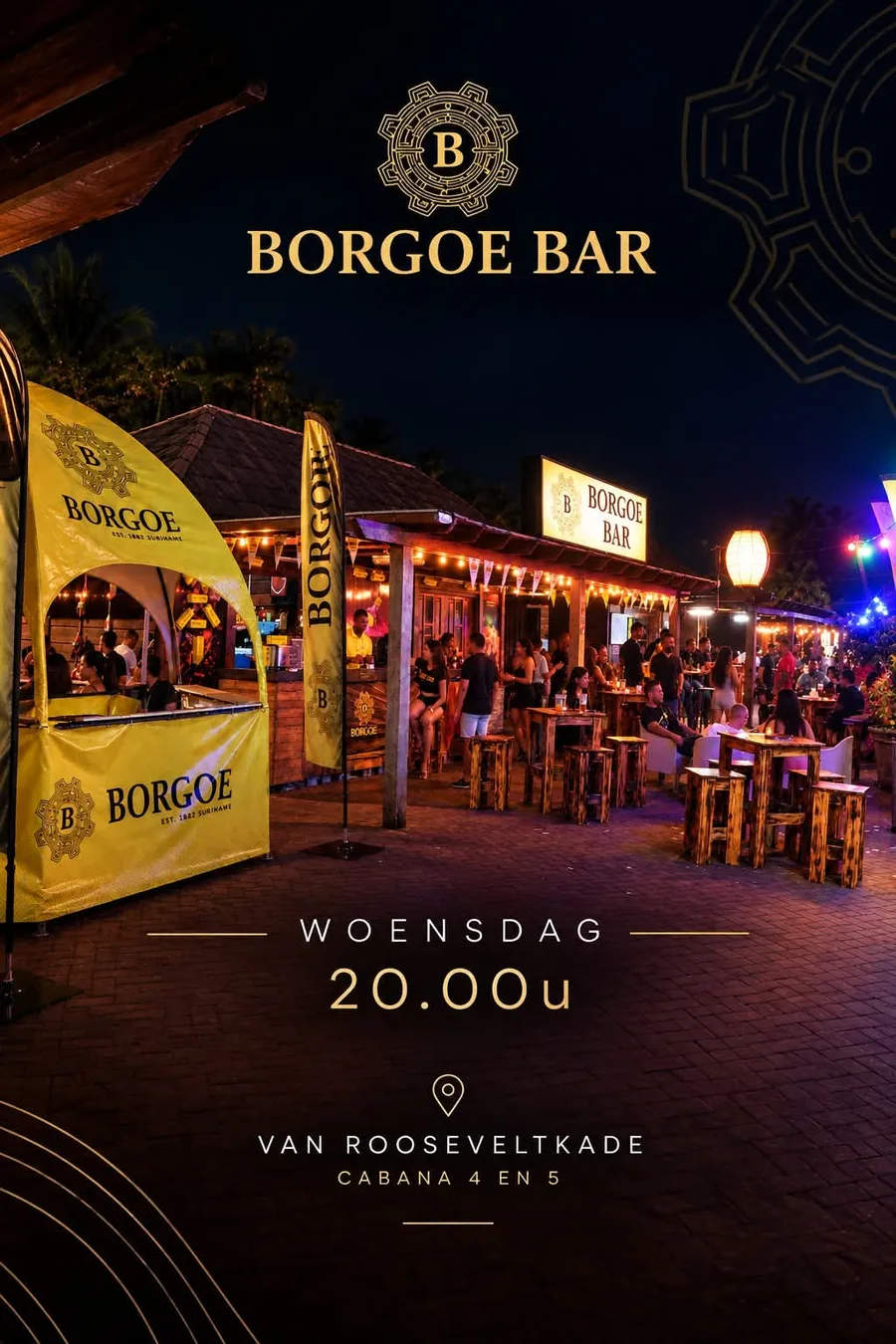 Borgoe Bar in Paramaribo