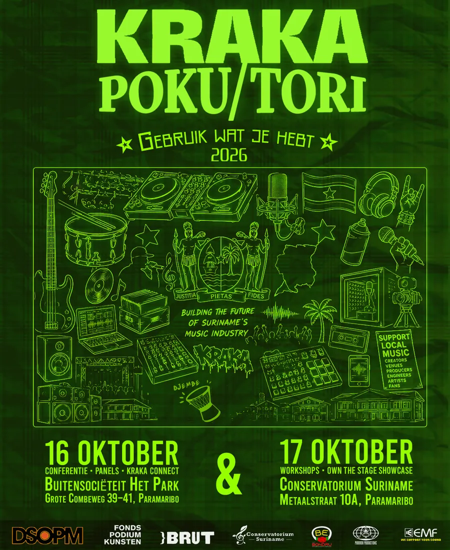 Flyer for Kraka Poku/Tori 2026: Gebruik wat je hebt!