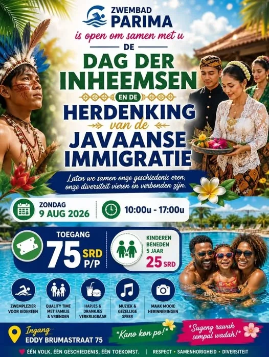 Zwembad Parima in Paramaribo