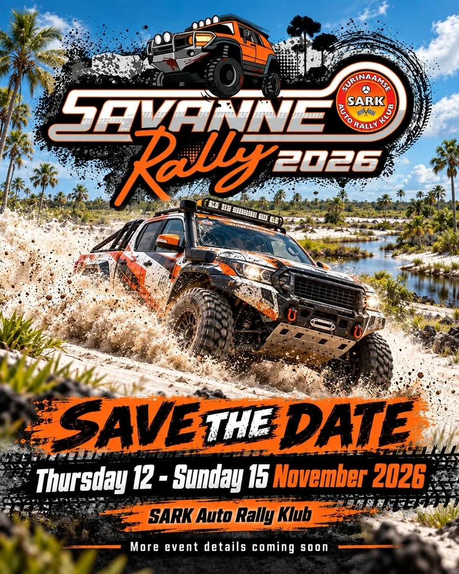 Flyer for Savanne Rally 2026
