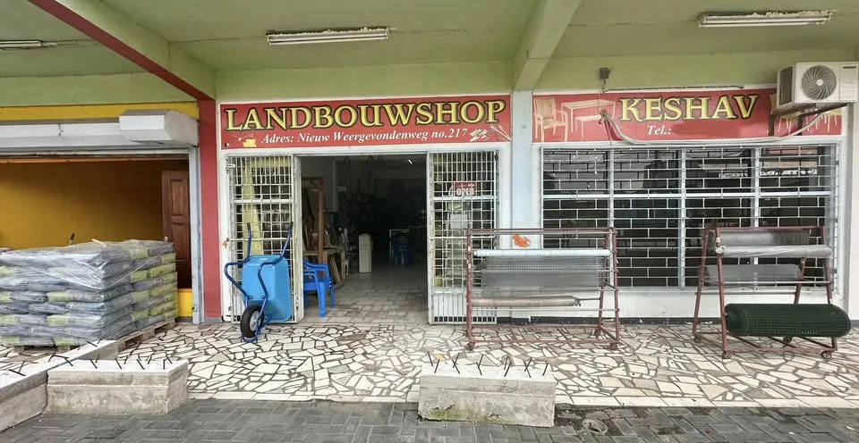 Landbouwshop Keshav in Paramaribo