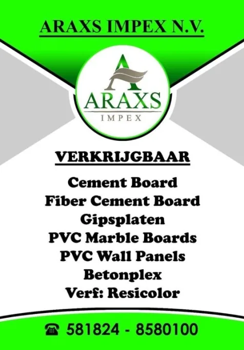 Araxs Impex NV, Wanica